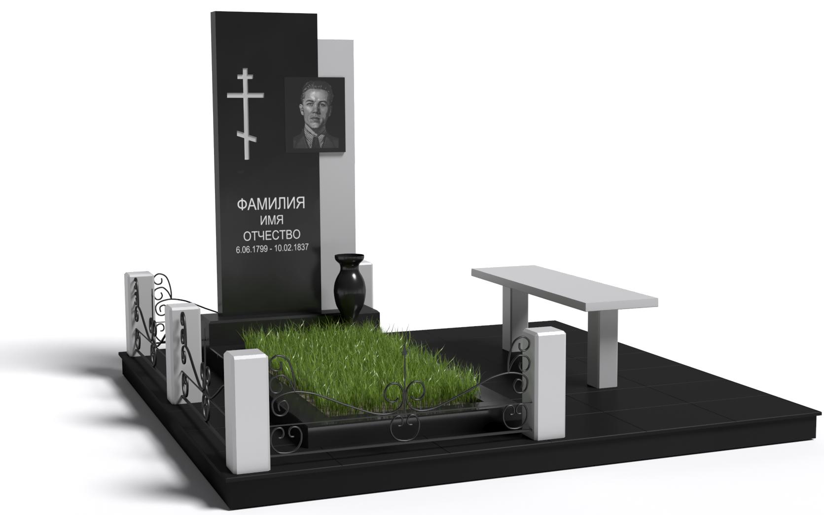 Одинарные мемориальные комплексы в Москве | Мемориальный комплекс №11