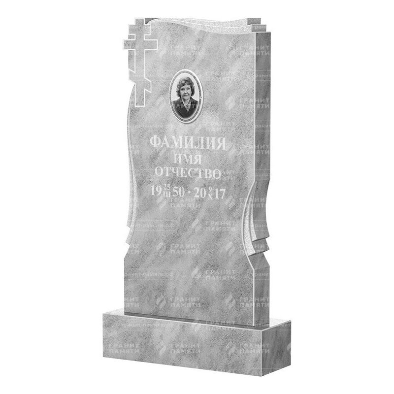 Памятники из мрамора в Москве | Мраморный памятник ФМ-185