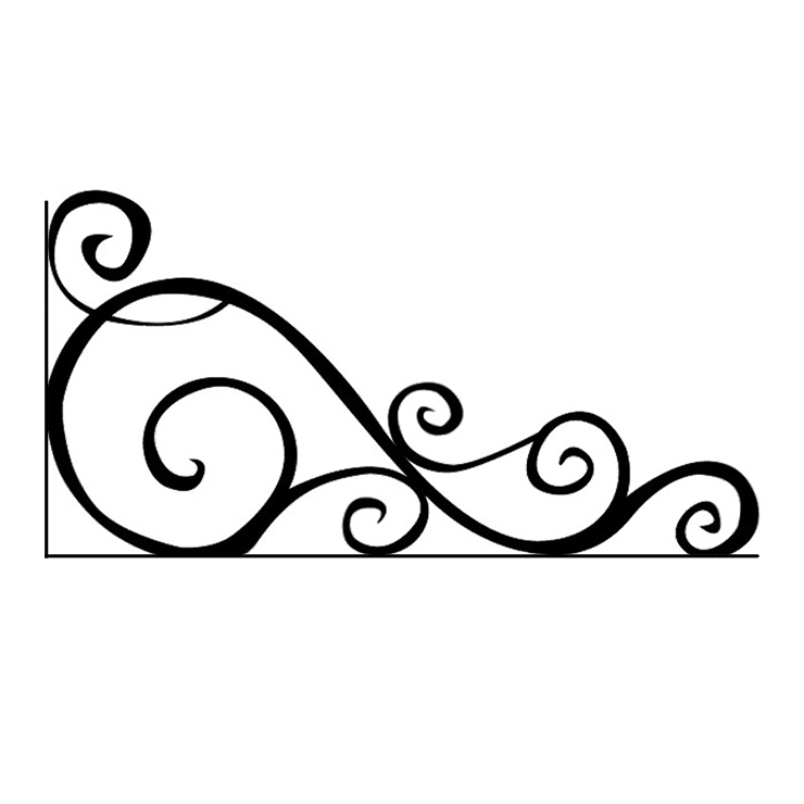 Кованые изделия в Москве | Кованый уголок УГ.012