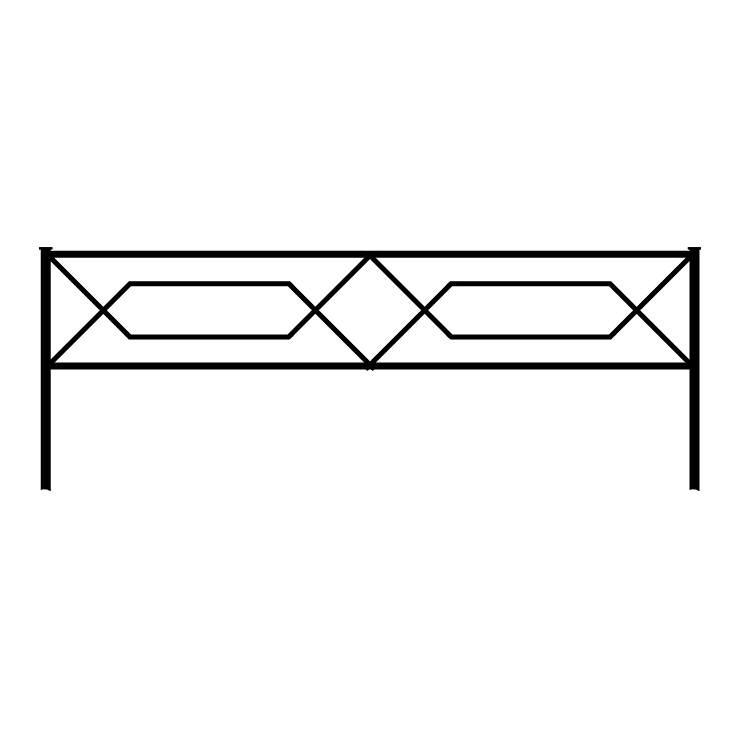 Кованые изделия в Москве | Кованая оградка ОГ.001