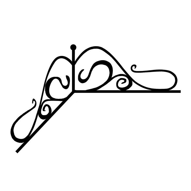 Кованые изделия в Москве | Кованый уголок УГ.008