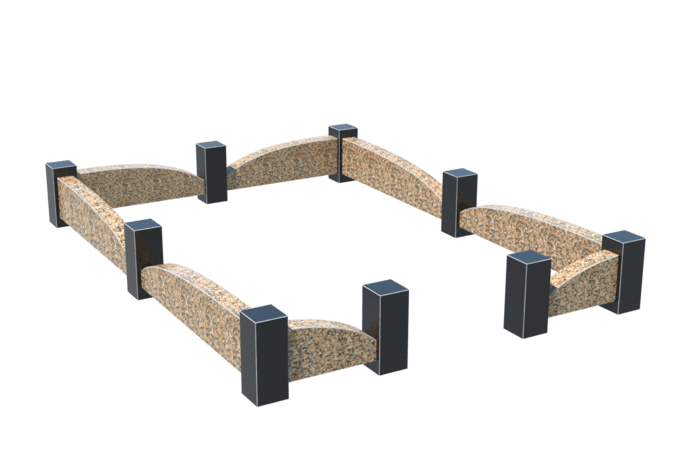 Цоколи на могилу в Москве | Цоколь на могилу №0046