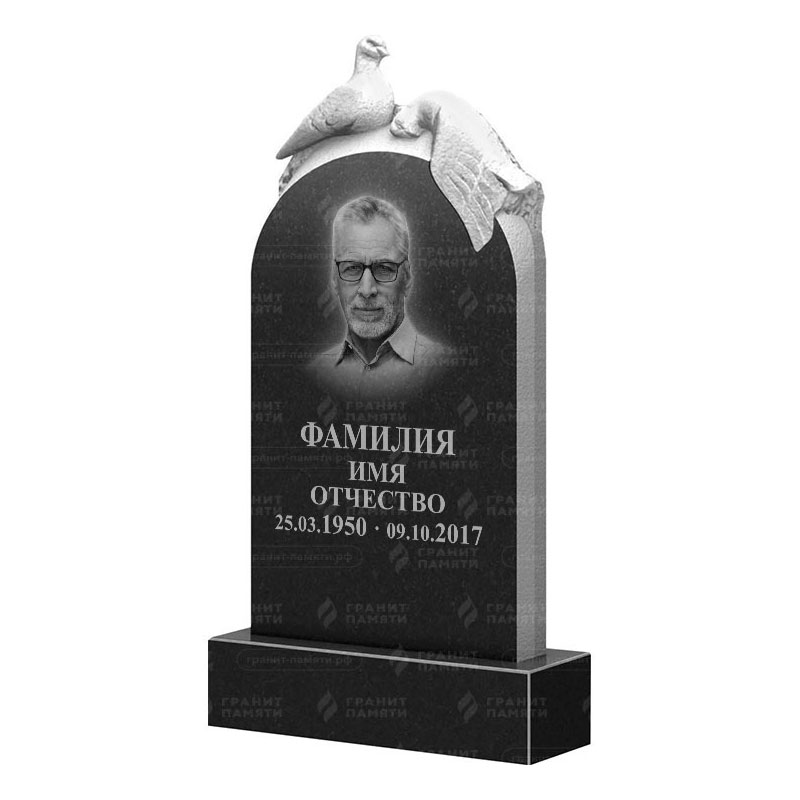 Памятники из гранита с птицами в Москве | Гранитный памятник ФГ-109