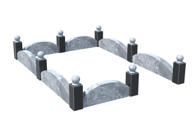 Цоколи на могилу в Москве | Цоколь на могилу №0003