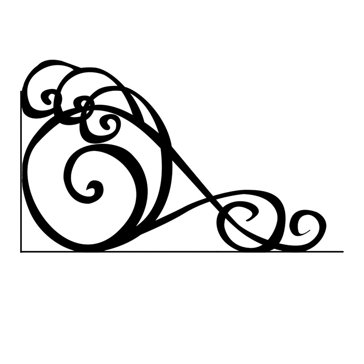 Кованые изделия в Москве | Кованый уголок УГ.013